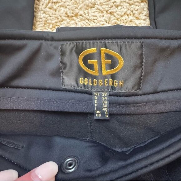 Goldbergh Brooke Pippa Ski Pants Waterproof Black NWOT size US 6 - Picture 2 of 8